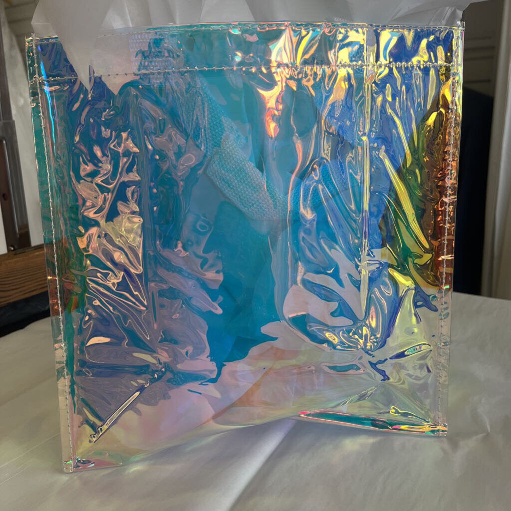 Iridescent New'd Reusable Tote Bag