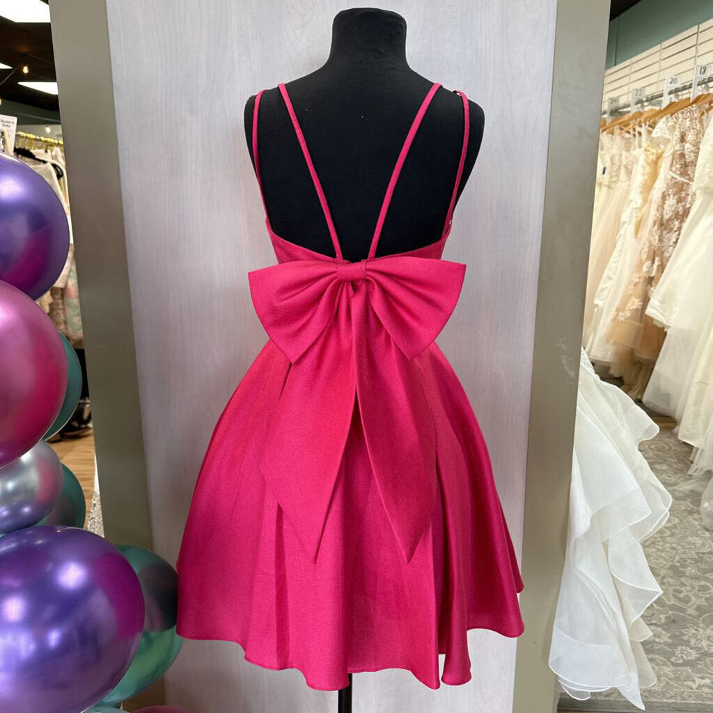 Amarra Hotpink Homecoming Dress
