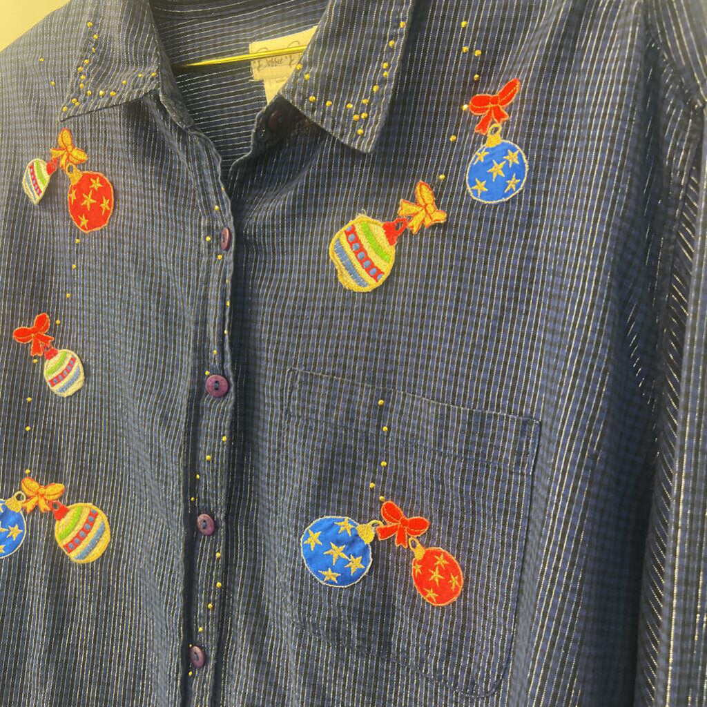 Bobbie Brooks Christmas Glimmer Shirt