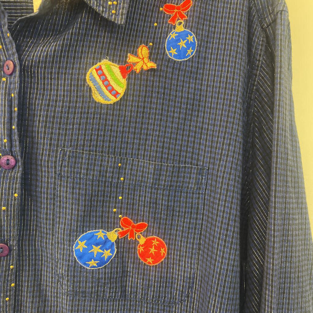 Bobbie Brooks Christmas Glimmer Shirt