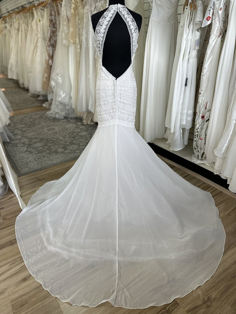 Christina Wu Fit and Flare Lace Wedding Dress 12