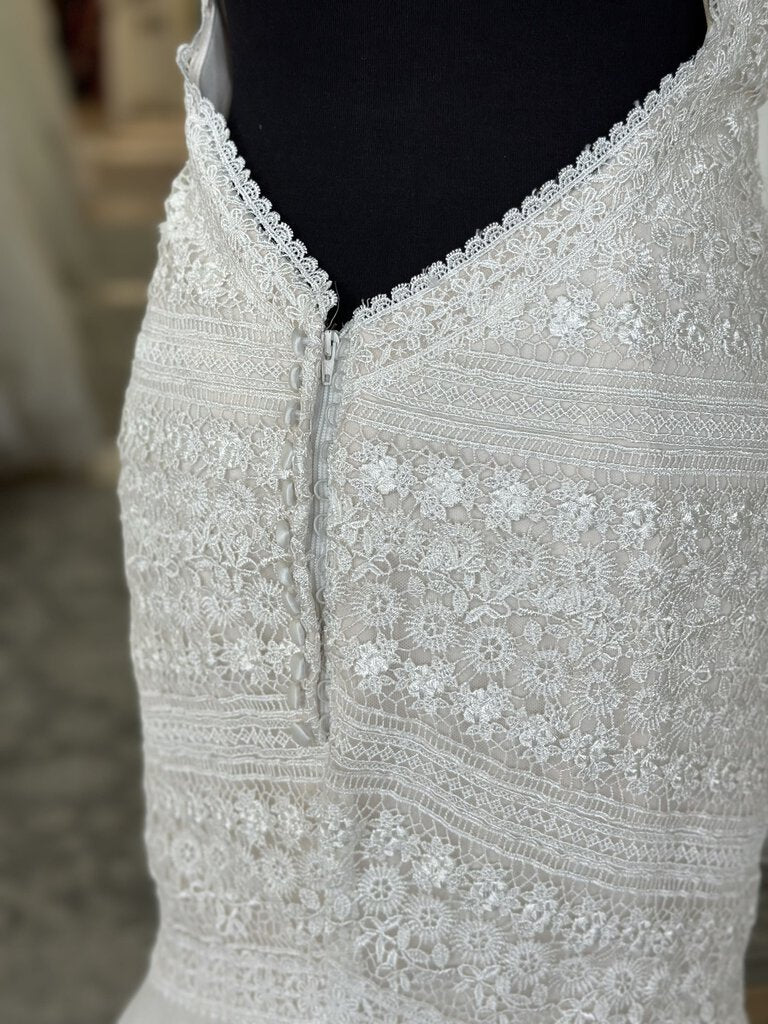 Christina Wu Fit and Flare Lace Wedding Dress 12