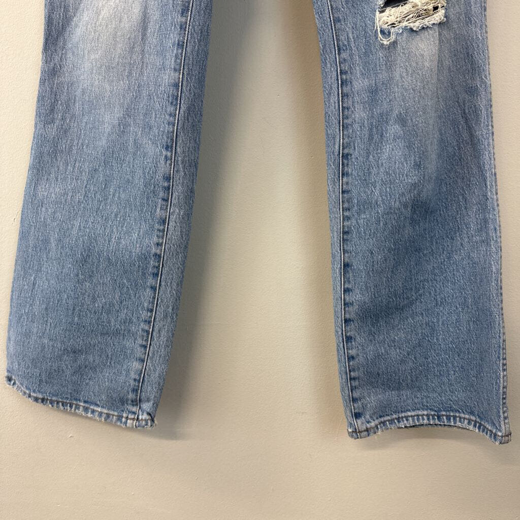 Madewell Light Wash High Rise Boot Cut Jeans 27