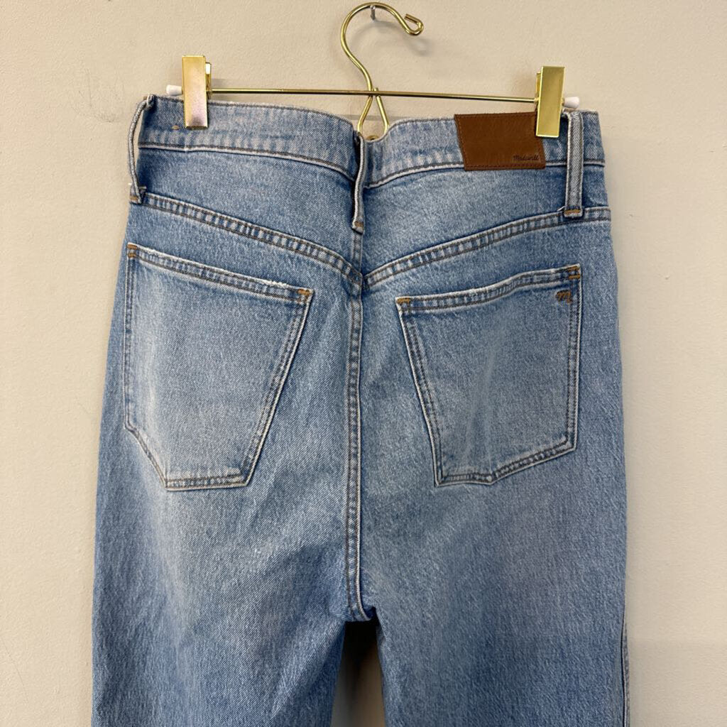 Madewell Light Wash High Rise Boot Cut Jeans 27