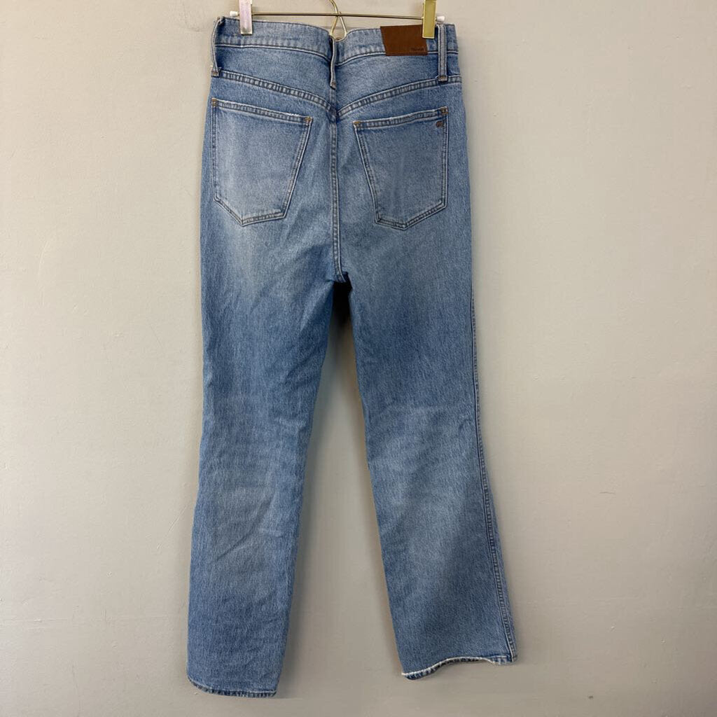 Madewell Light Wash High Rise Boot Cut Jeans 27