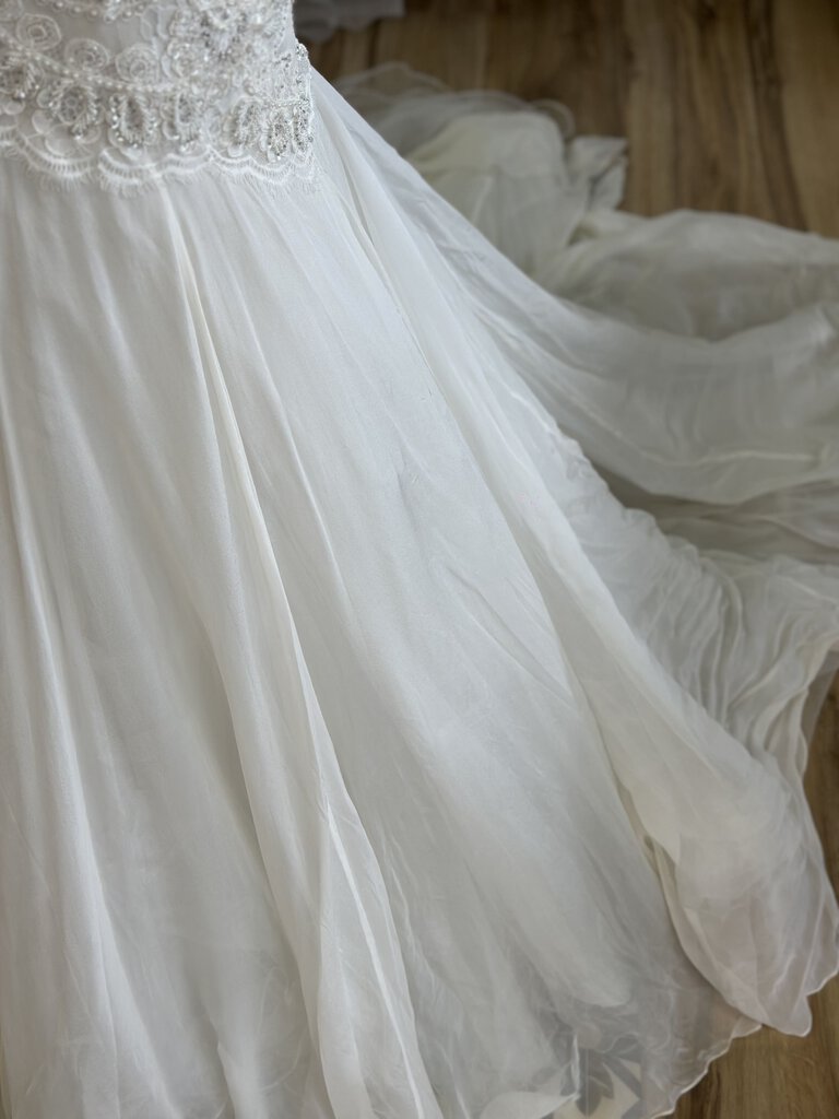 Watters Brides Dark Ivory Mermaid with Beaded Bodice 12