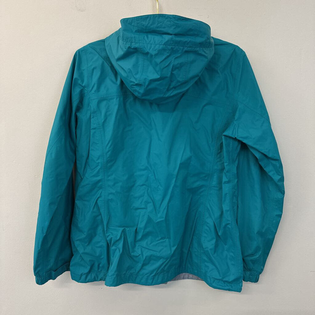 Columbia Teal Waterproof Zip Up Jacket Large