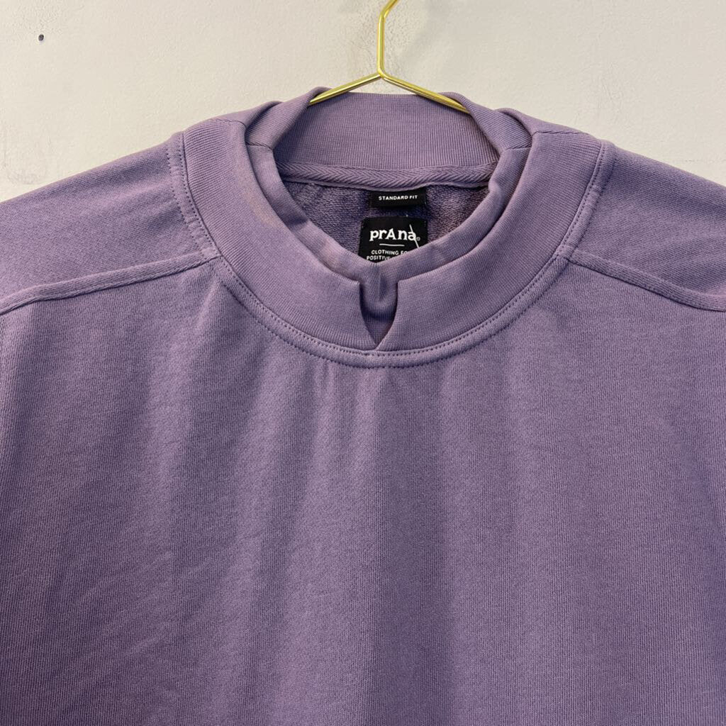 Prana Purple Snakebite Sweatshirt Medium