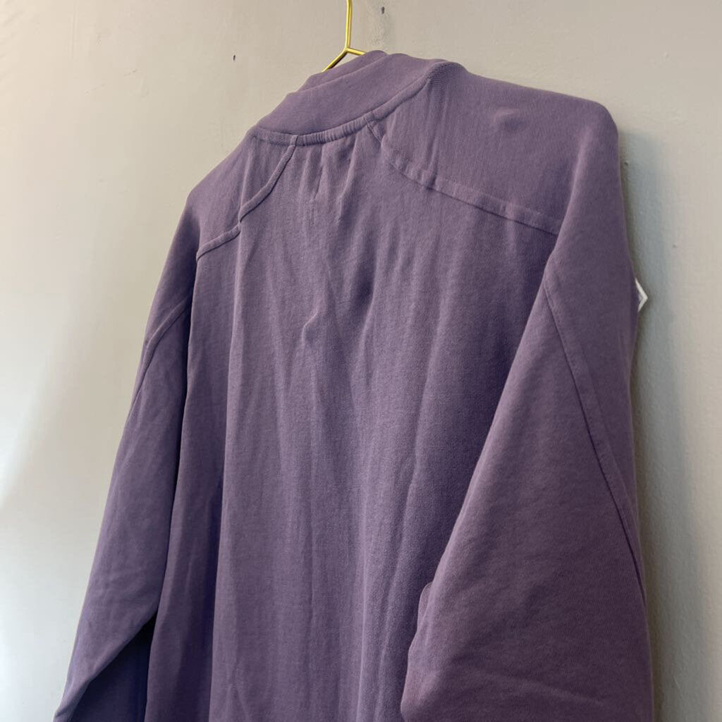 Prana Purple Snakebite Sweatshirt Medium