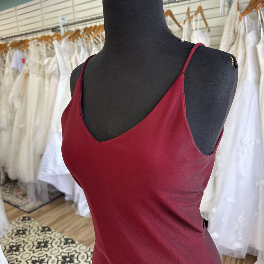 Y2K Rocket Candy Sheen Formal Dress Medium