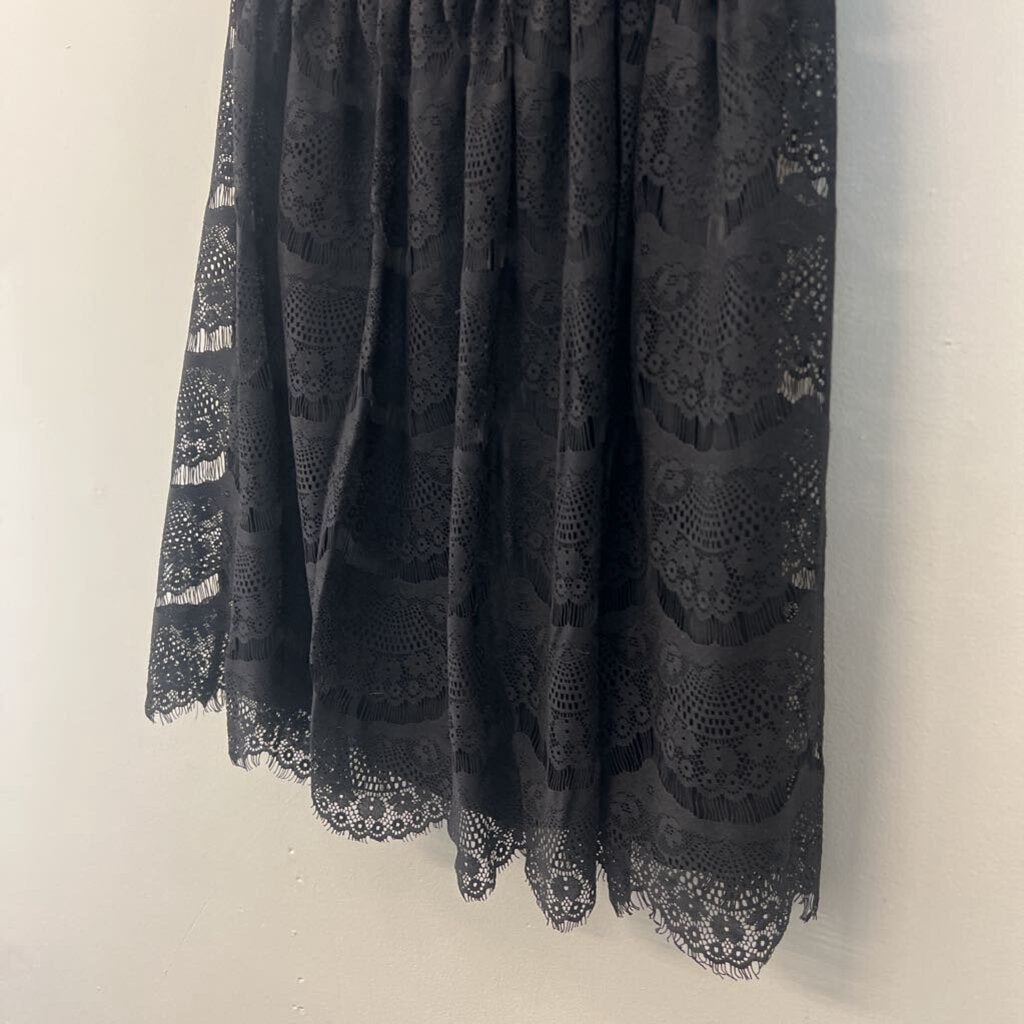 Pimkie Black Lace Strapless Dress Small