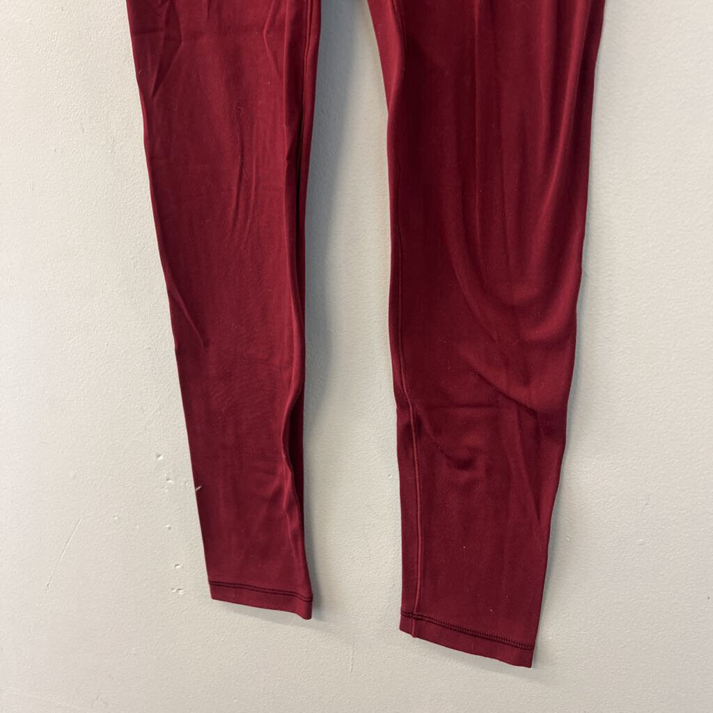 Aerie Red Cropped Leggings Extra Small