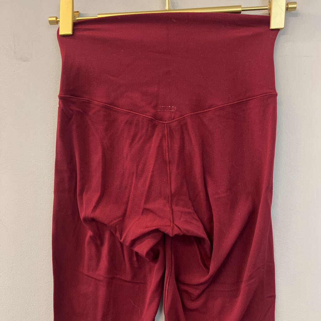 Aerie Red Cropped Leggings Extra Small