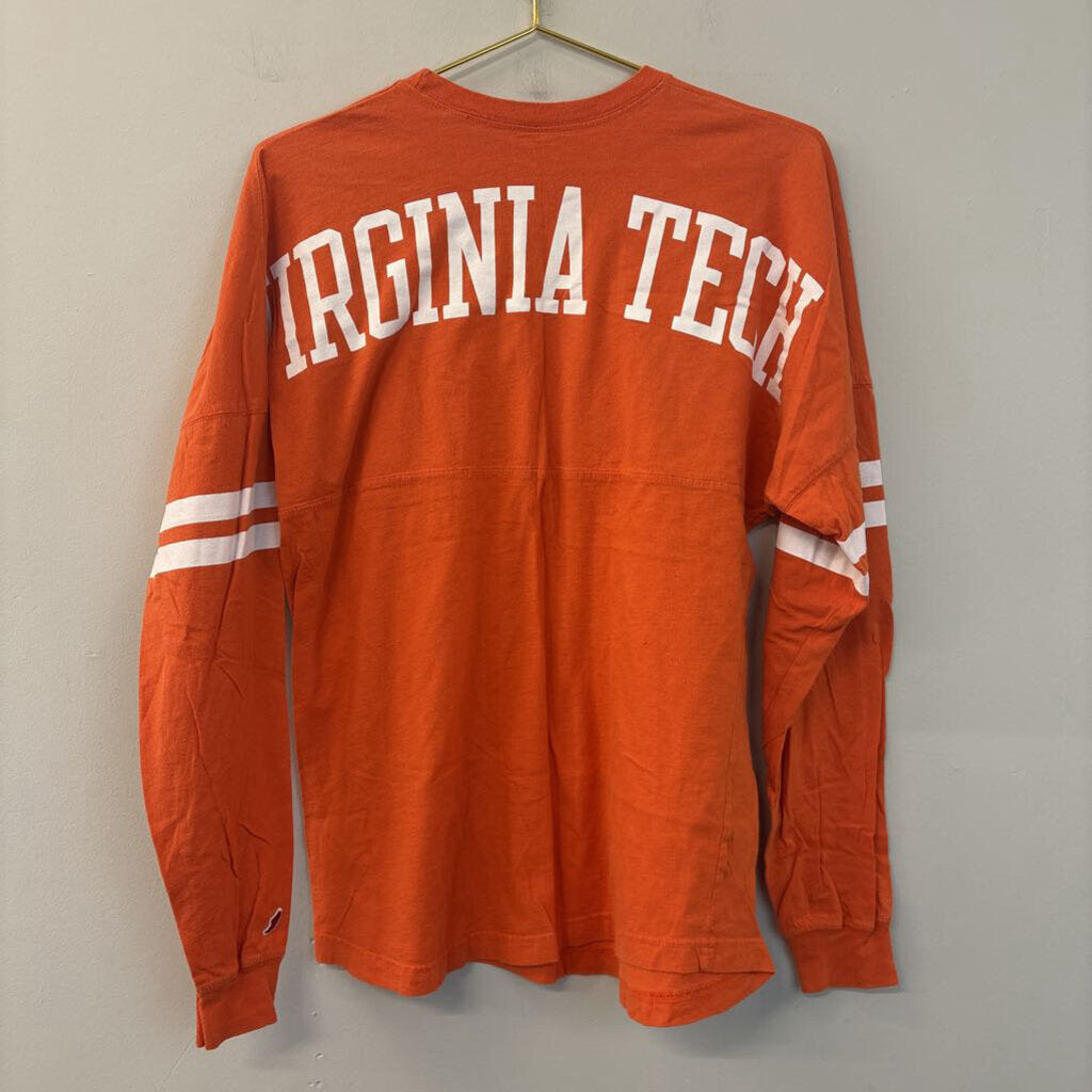 Original League Orange VT Long Sleeve Top Small