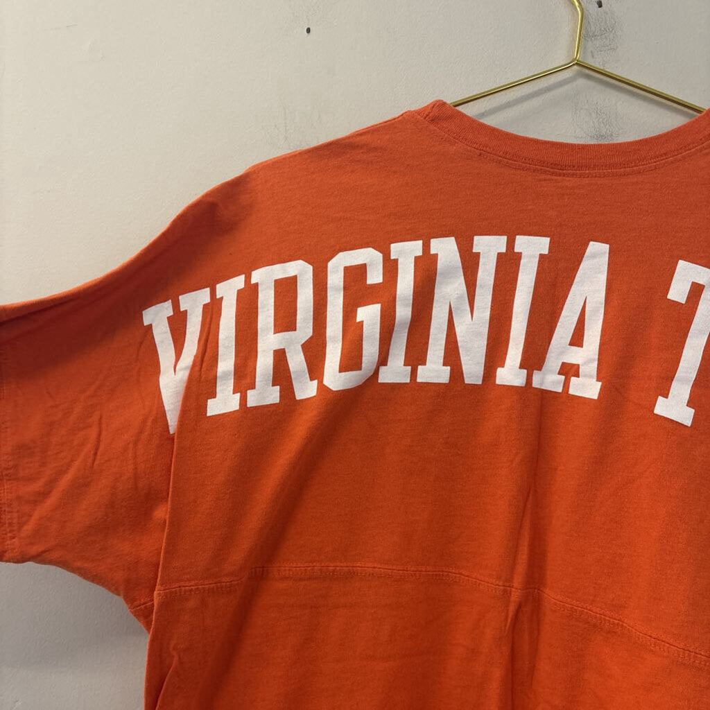 Original League Orange VT Long Sleeve Top Small