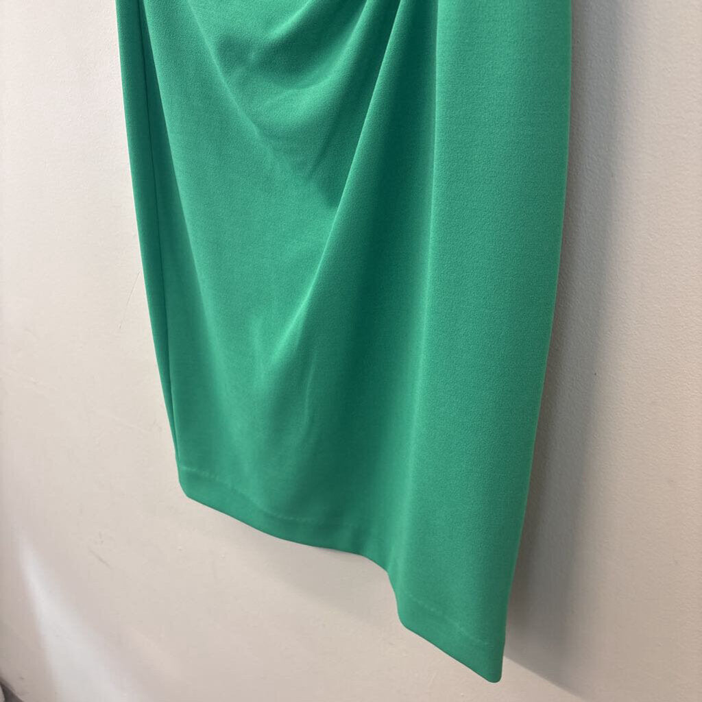 Calvin Klein Green Ruched Detail Dress 6