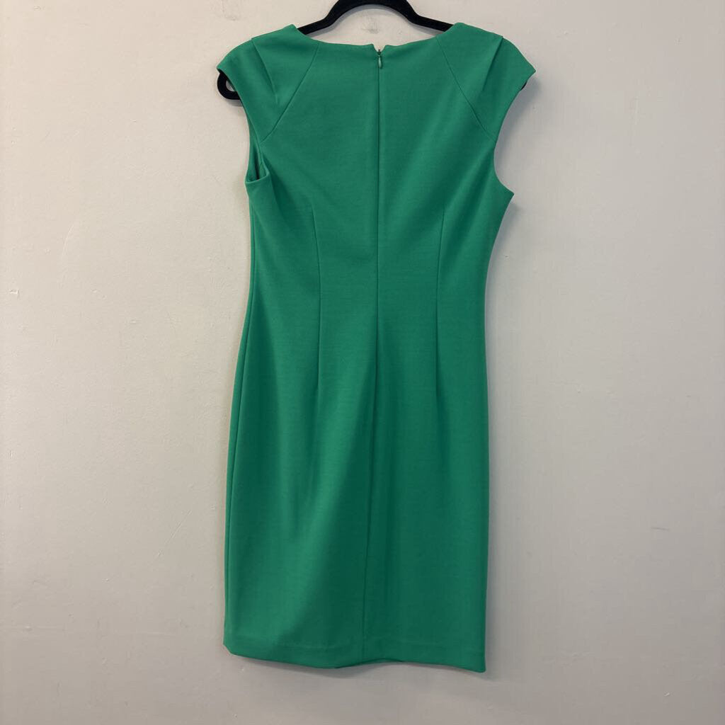 Calvin Klein Green Ruched Detail Dress 6
