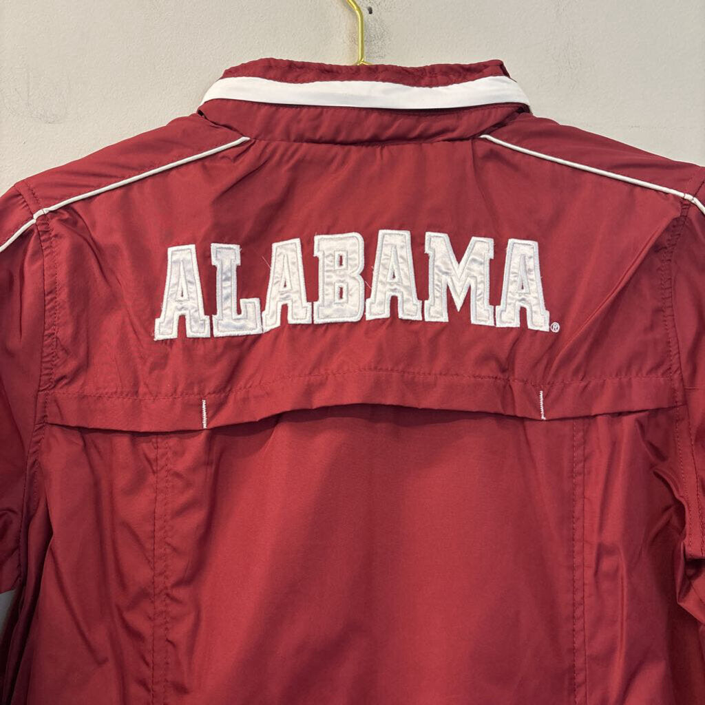 Vintage G Sports Red/ White Alabama Jacket Small