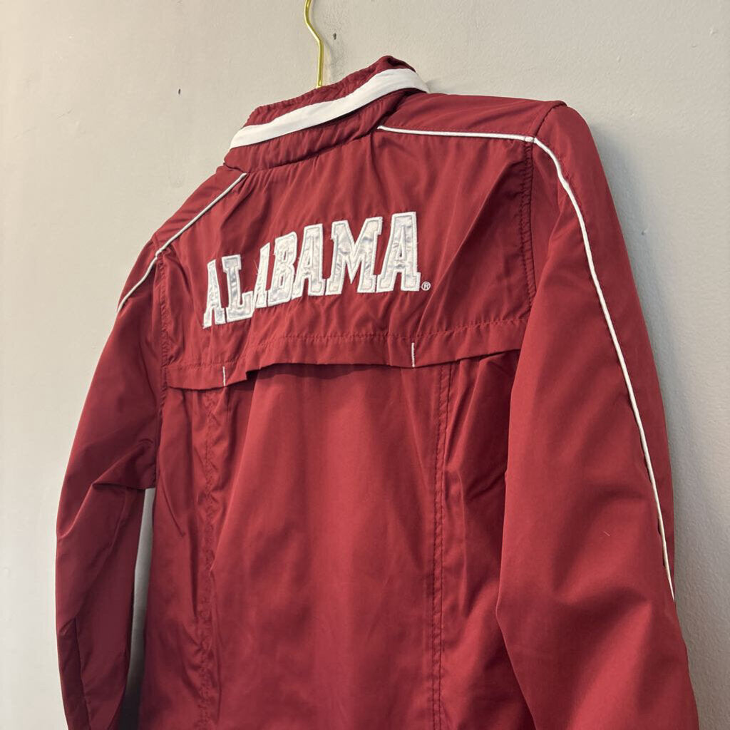 Vintage G Sports Red/ White Alabama Jacket Small