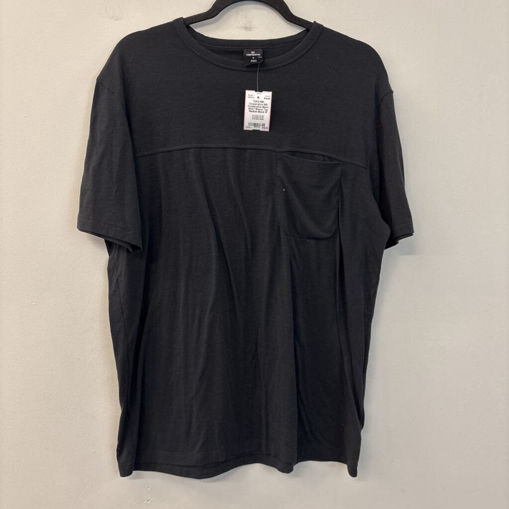 REI Cooperative Black Short Sleeve Top Medium