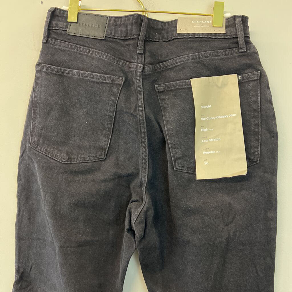 Everlane Black The Curvy Cheeky Jean 30