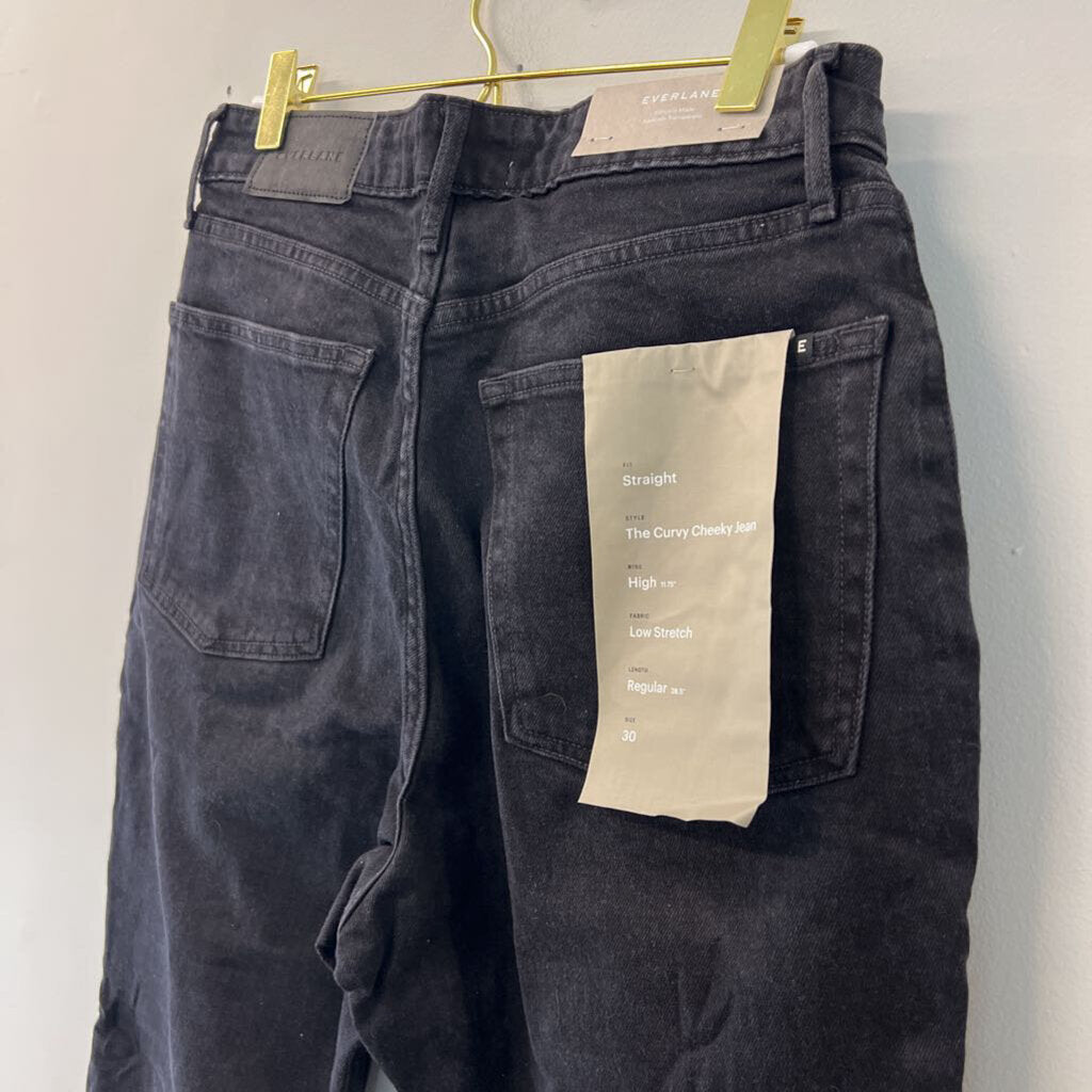 Everlane Black The Curvy Cheeky Jean 30