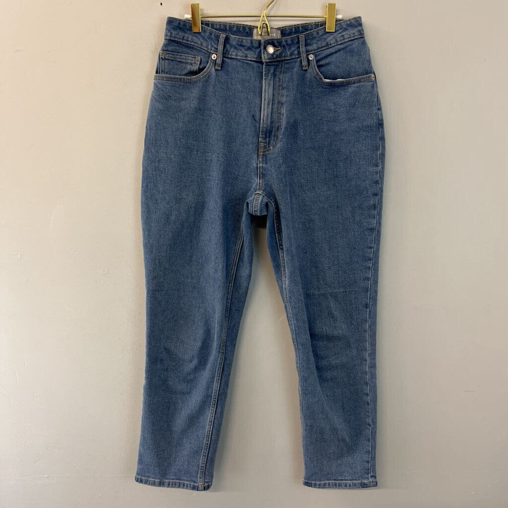 Everlane Medium Wash The Curvy Cheeky Jean 30