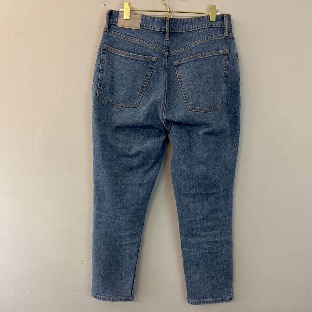 Everlane Medium Wash The Curvy Cheeky Jean 30