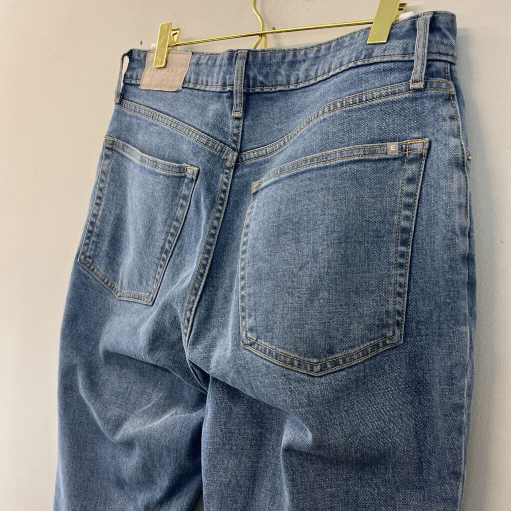 Everlane Medium Wash The Curvy Cheeky Jean 30
