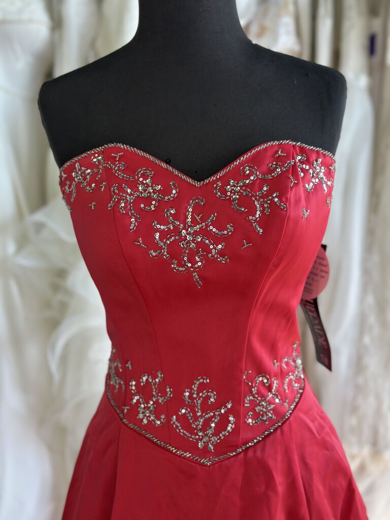 Y2K Masquerade Strapless Pickup Ballgown