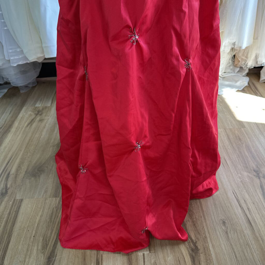 Y2K Masquerade Strapless Pickup Ballgown
