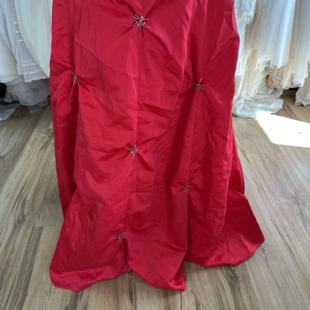 Y2K Masquerade Strapless Pickup Ballgown