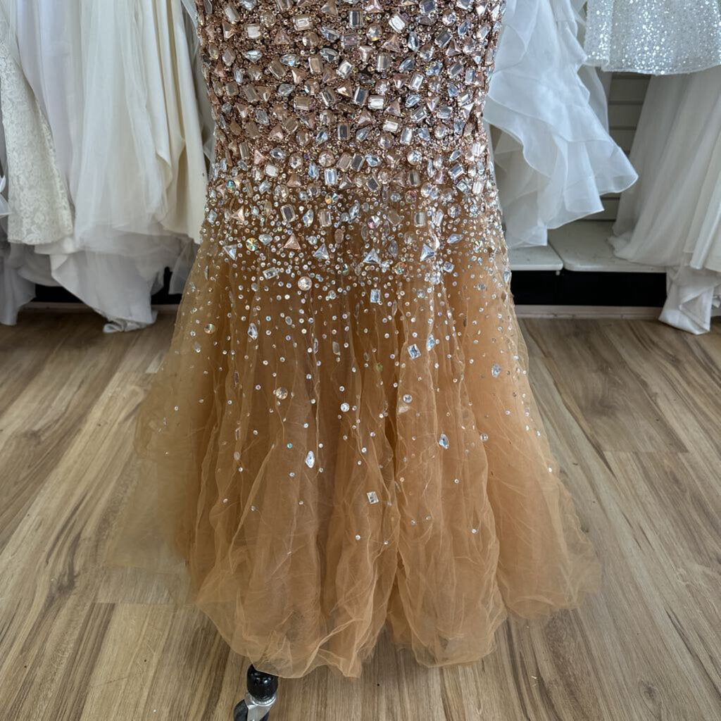 Camille Fully Embellished Long Formal 00