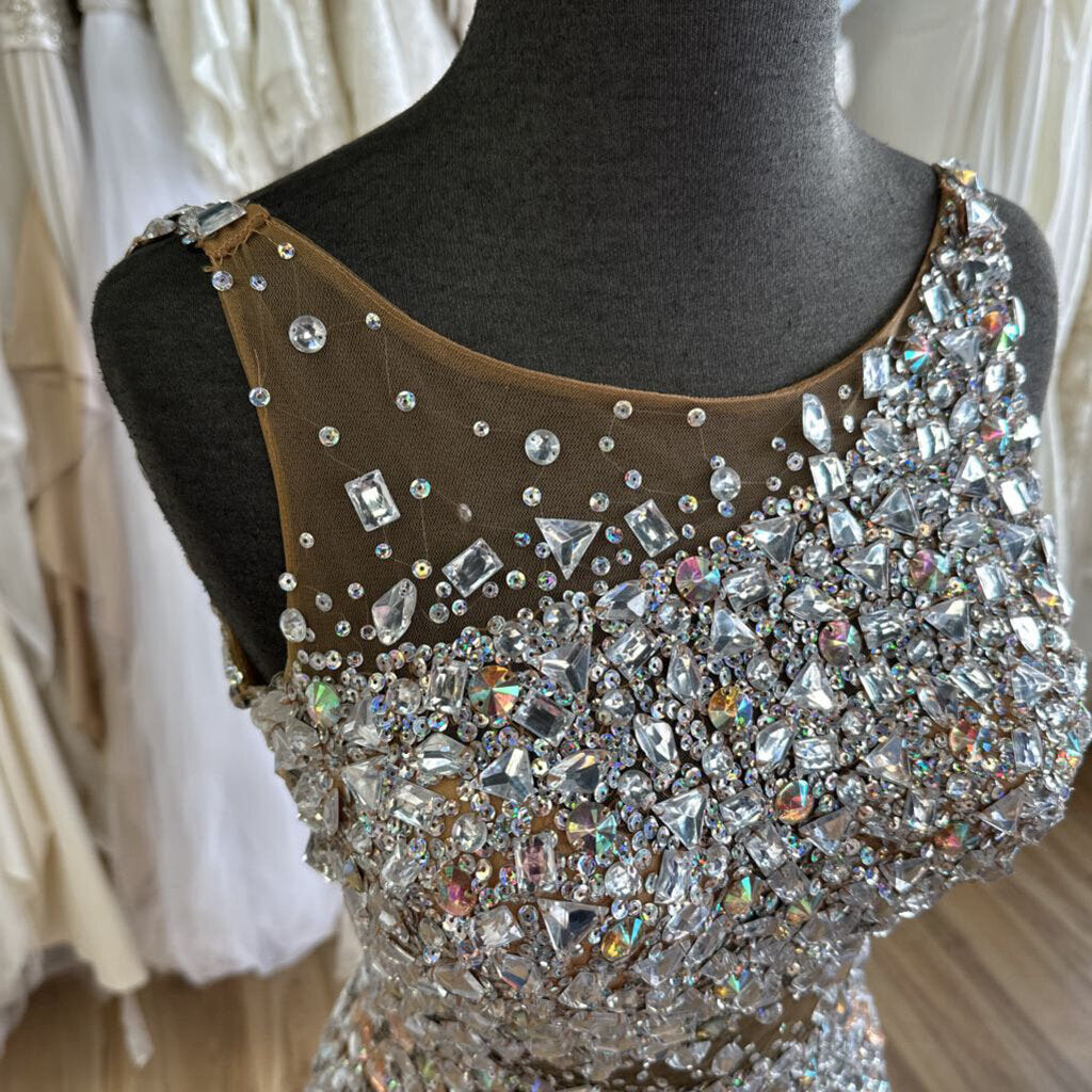 Camille Fully Embellished Long Formal 00