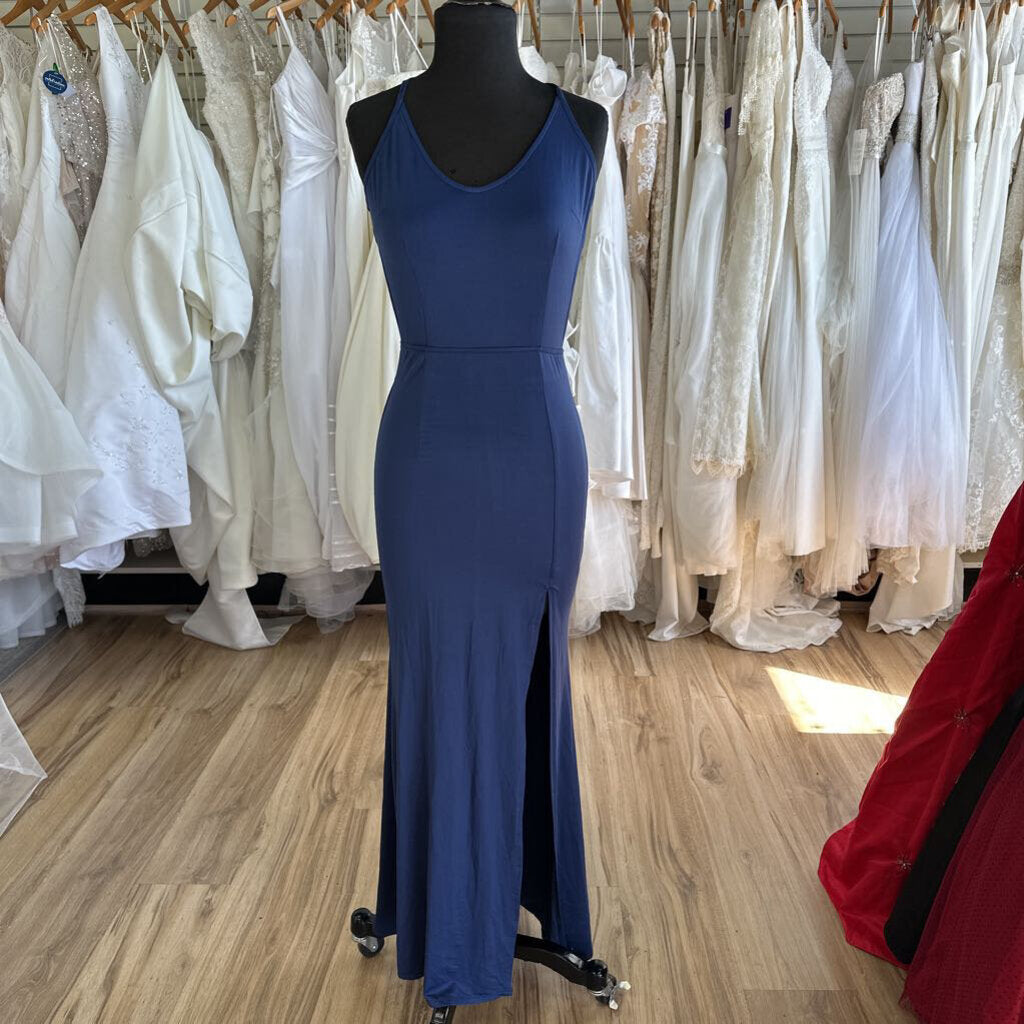 Tobi Simple Long Formal Dress Small