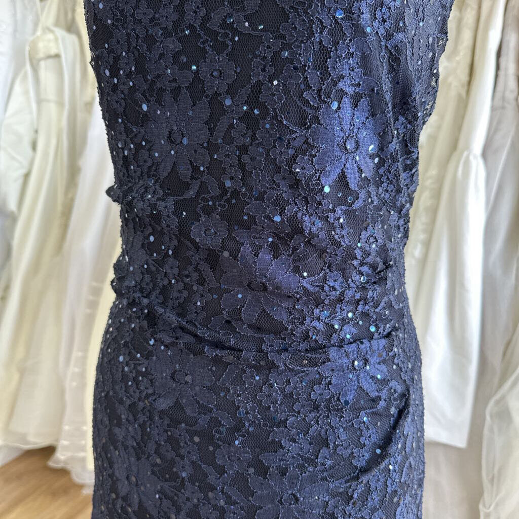 Connected Apparel Sequin Lace Long Dress 14