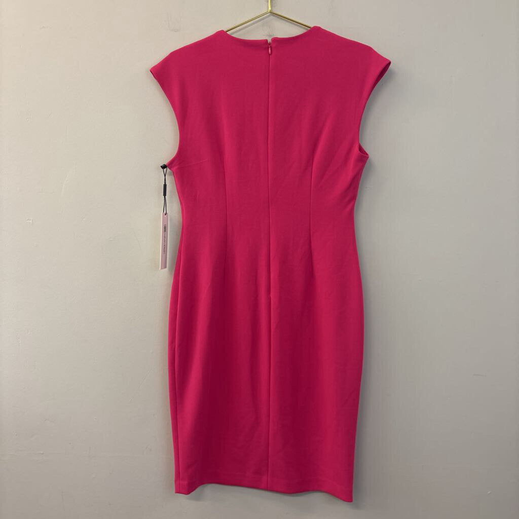 Calvin Klein Pink Short Sleeve Dress 8