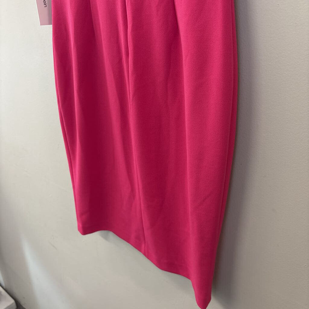 Calvin Klein Pink Short Sleeve Dress 8