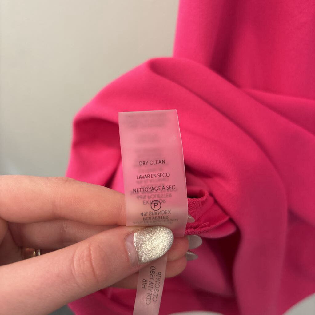 Calvin Klein Pink Short Sleeve Dress 8