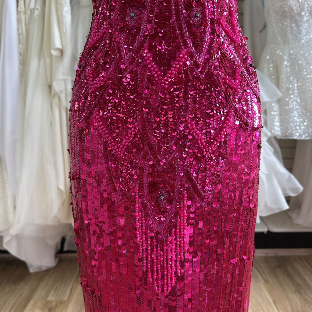 Vintage Sean Beaded and Sequined Dress Extra Small