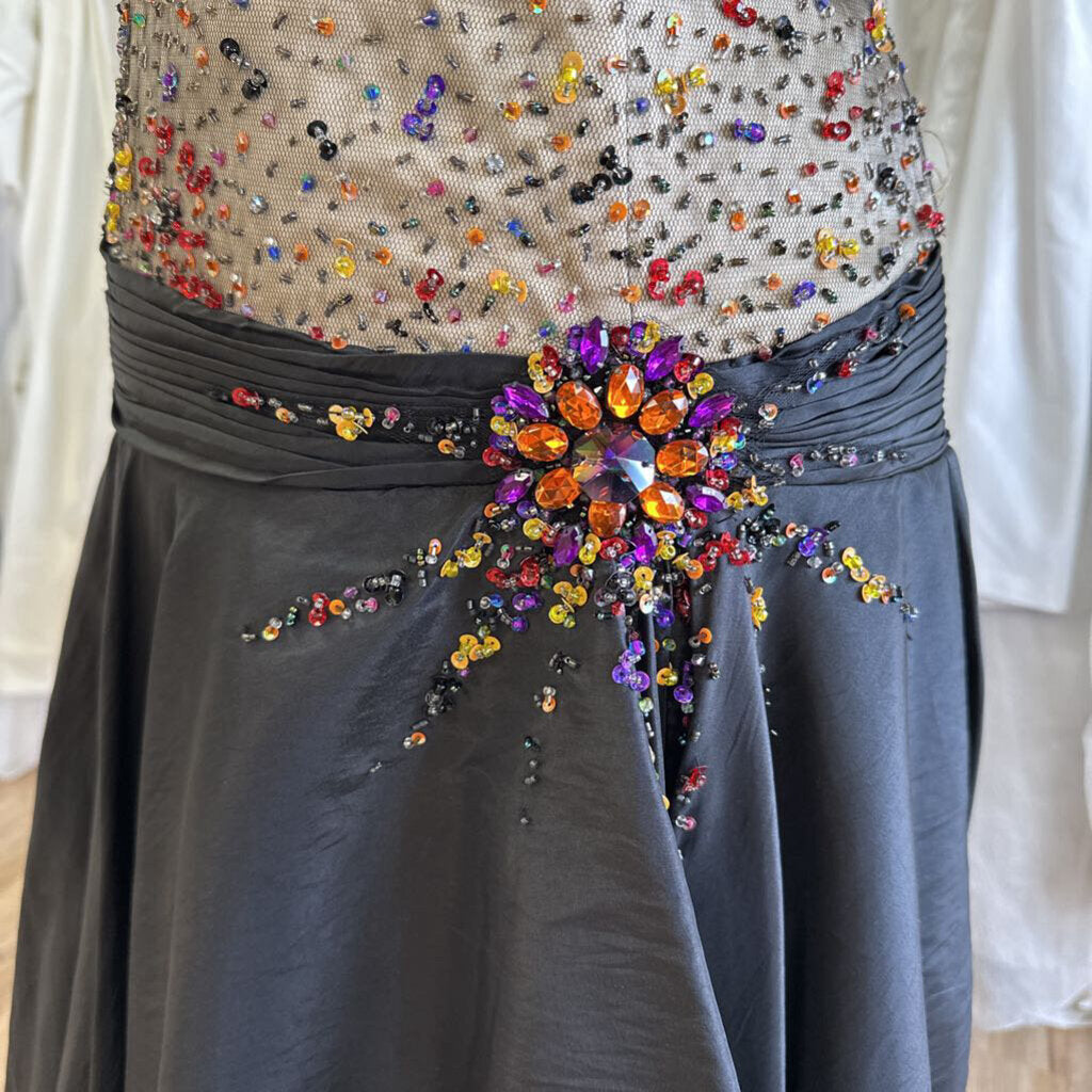 Y2K Cool Collection Sequined Halter Dress 10
