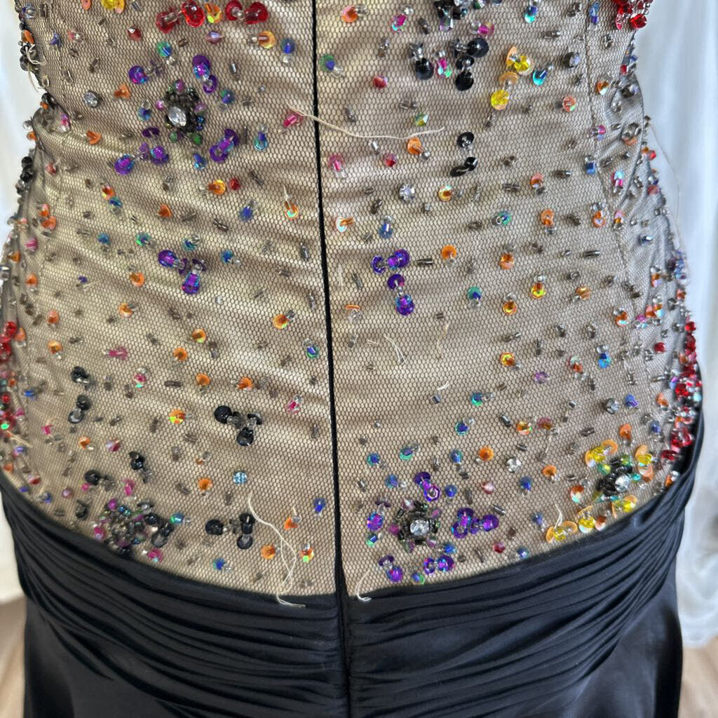 Y2K Cool Collection Sequined Halter Dress 10