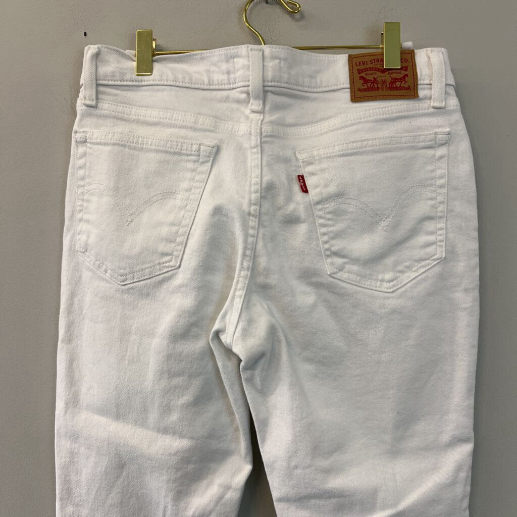 Levi White 'Boyfriend' Jeans 29