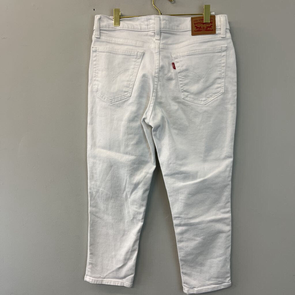 Levi White 'Boyfriend' Jeans 29