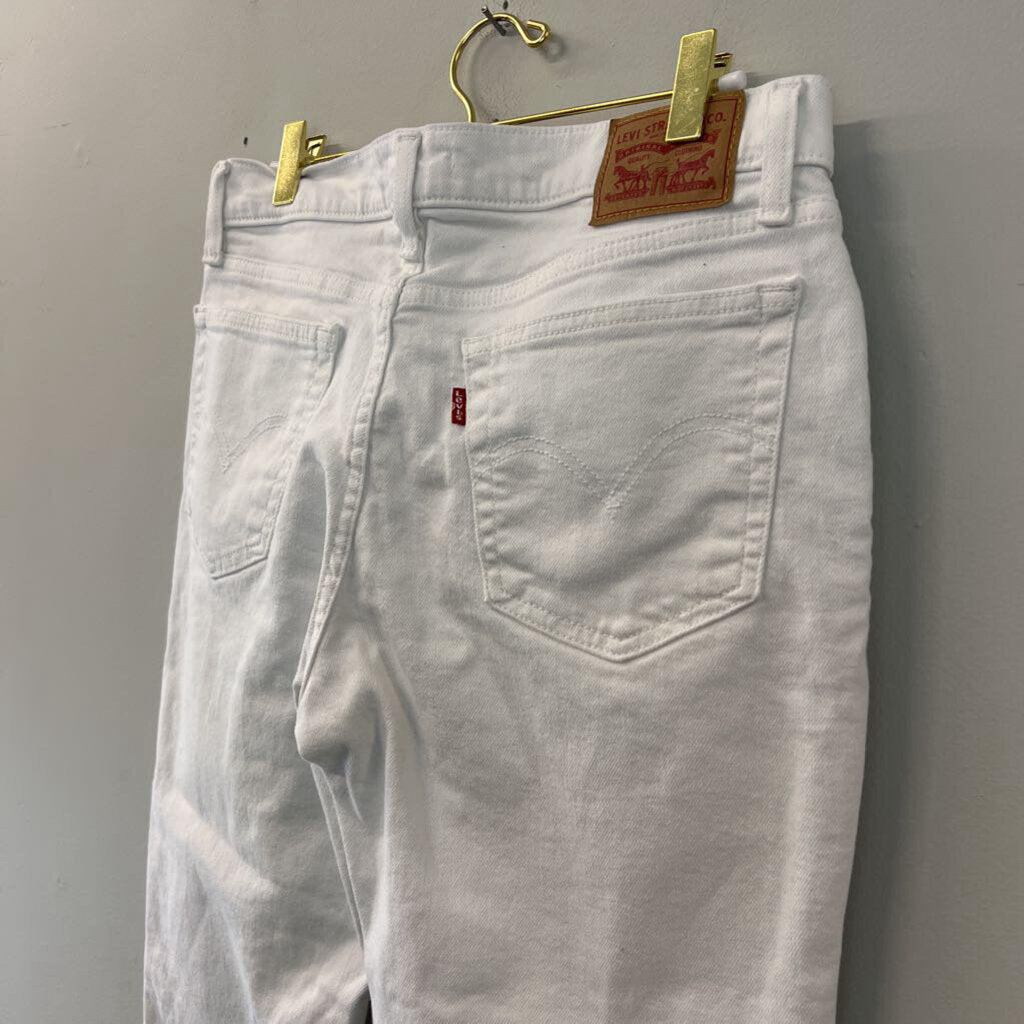 Levi White 'Boyfriend' Jeans 29