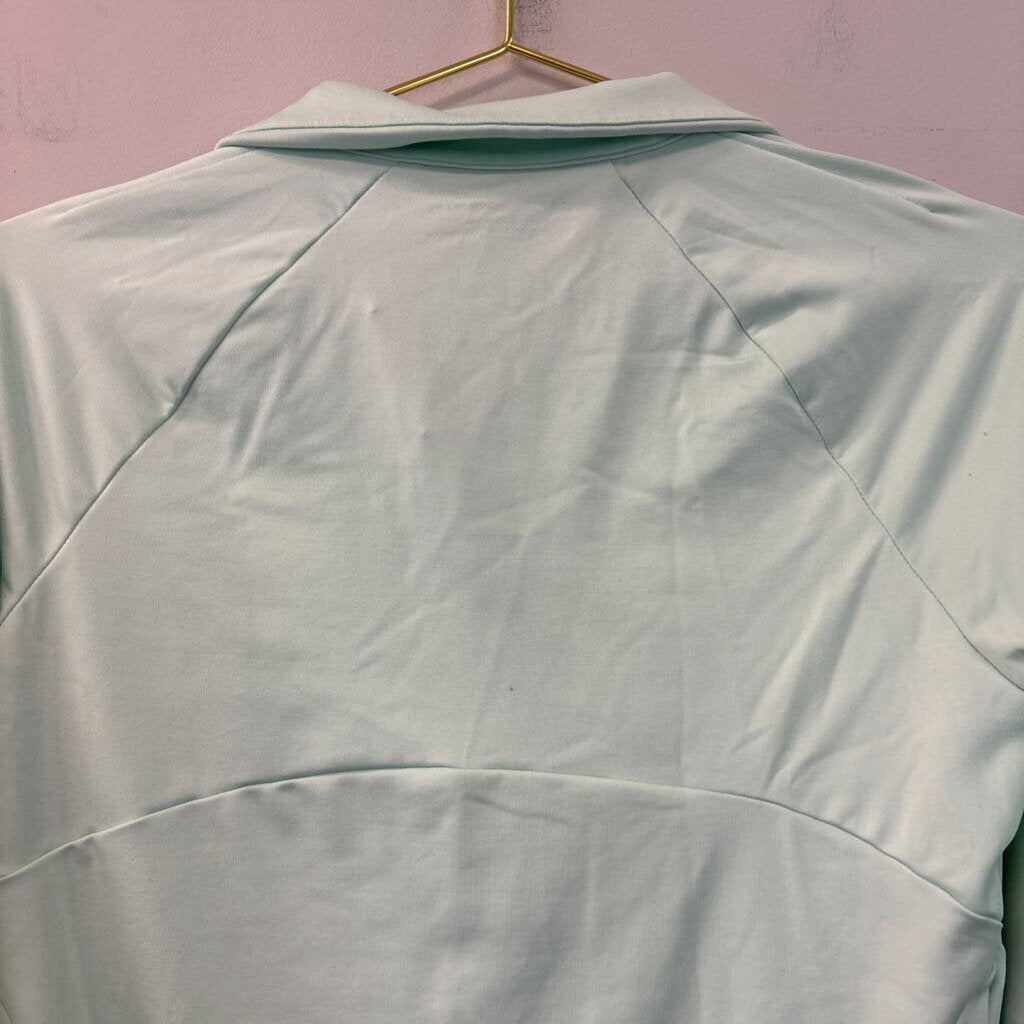Under Armour Green Half Zip Long Sleeve Pullover Small