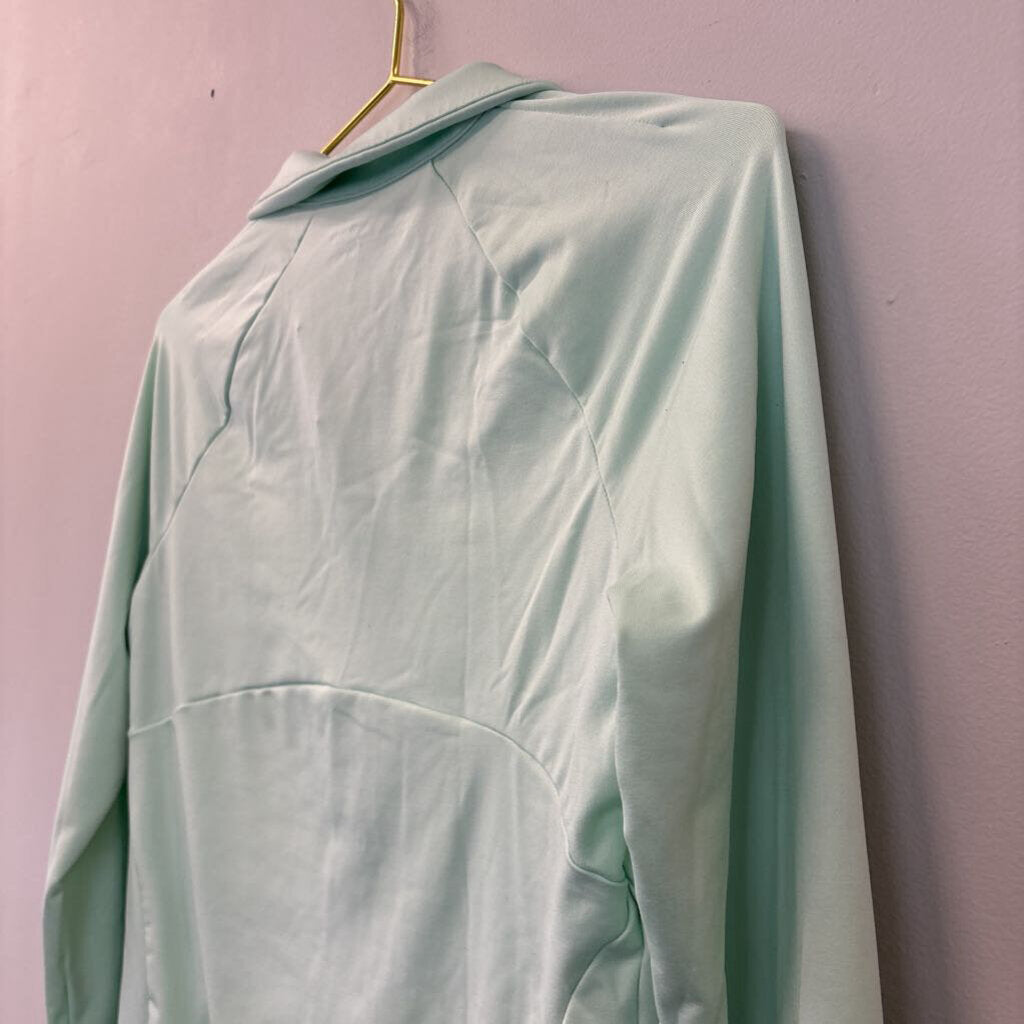 Under Armour Green Half Zip Long Sleeve Pullover Small