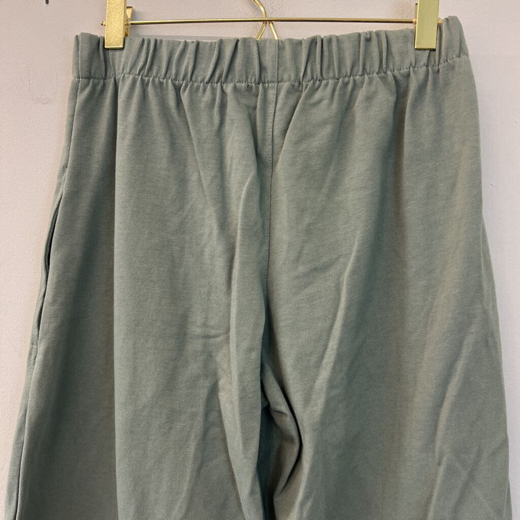 Forever 21 Green High Waisted Cotton Pants Small