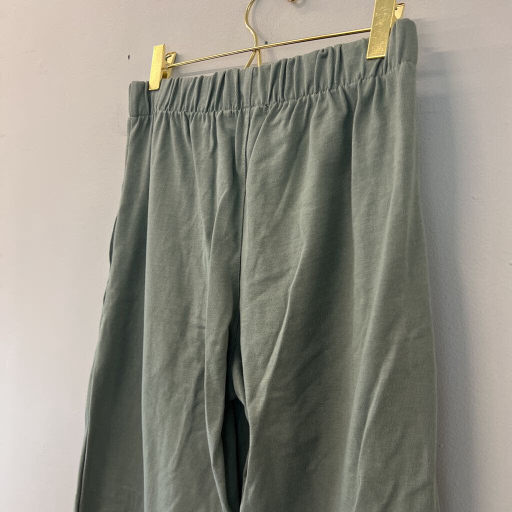 Forever 21 Green High Waisted Cotton Pants Small