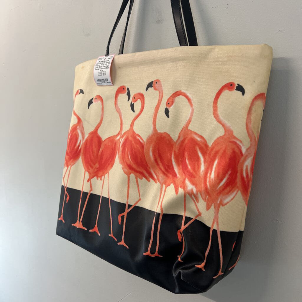 Kate Spade Take A Walk On The Wild Side Flamingo Purse